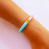 PULSERA DISCOS  "SMILE"