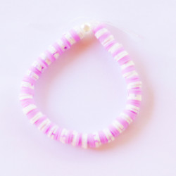 PULSERA DISCOS  "PERLITA"