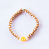 PULSERA DISCOS  "BROWNIE"