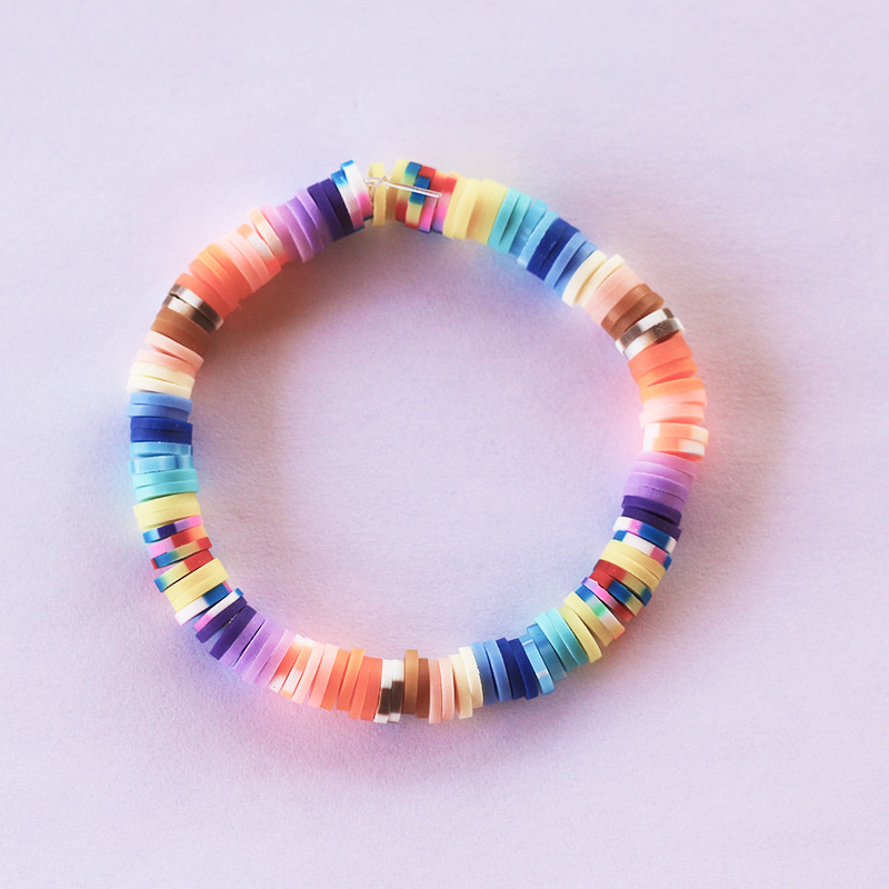 PULSERA DISCOS  "COLORINCHI"