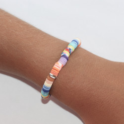PULSERA DISCOS  "COLORINCHI"