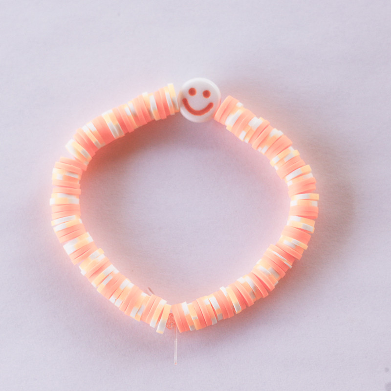 PULSERA DISCOS  "MANDARINA"